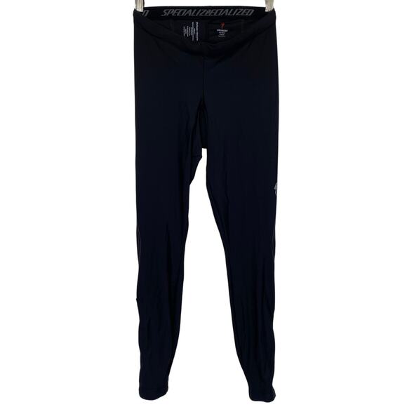 Specialized Cycling Legging Black Womens M Tactical Thermal Zip Ankle Athleisure - Picture 1 of 7